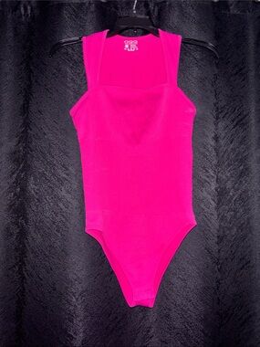4 for $25 OQQ body suit Hot Pink
